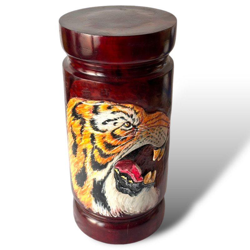 Pilon Shango De Madera De Cedro Tallado Jicotea (2)